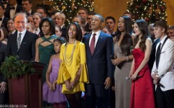  Singing Christmas carols at the White House 